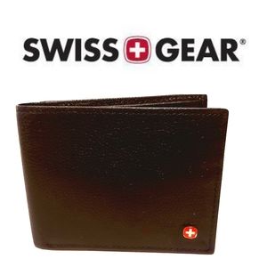 SWISS GEAR LEATHER WALLET NWOT